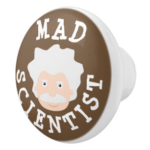 Mad Scientist Ceramic Knob