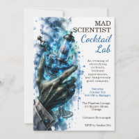 Mad Scientist Cocktail Lab Halloween Party