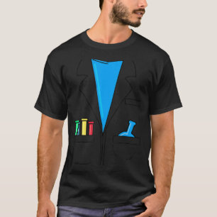 Mad Scientist Costume Nerd Chemistry Fun Science T T-Shirt