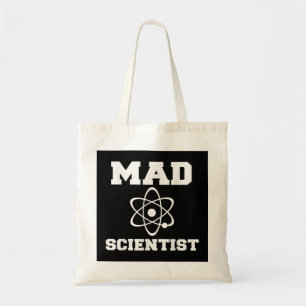 Mad Scientist Costume Nerd Chemistry Funny Science Tote Bag