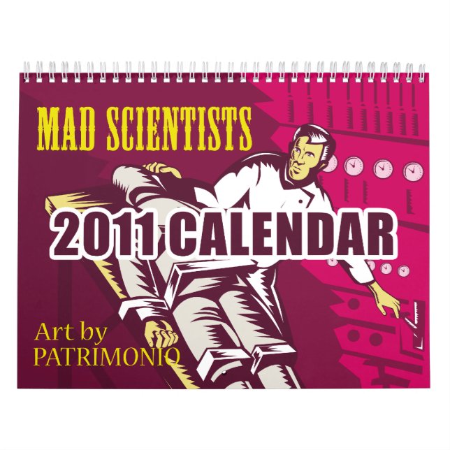 Mad Scientist Fantasy 2011 calendar (Cover)
