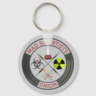 Mad Scientist Key Ring