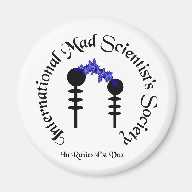 Mad Scientist Magnet (Front)