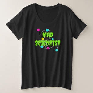 Mad Scientist Plus Size Women's T-Shirt