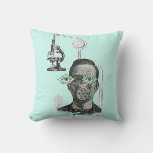 Mad Scientist  SCIENCE MAJOR SCIENCE 1930'S ADS  Cushion