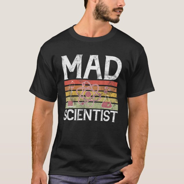 Mad Scientist T Shirt (Front)