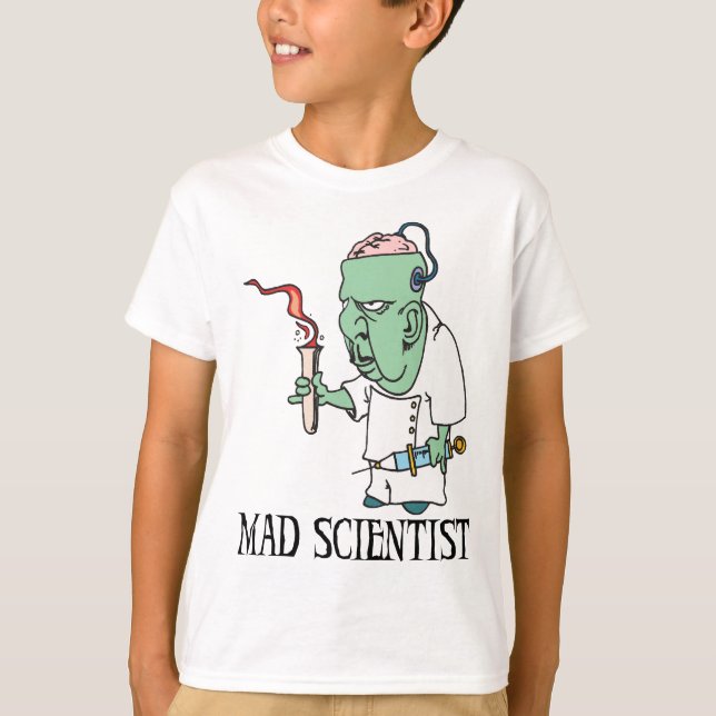 Mad Scientist T Shirt (Front)