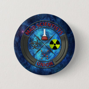 Mad Scientist Union 6 Cm Round Badge