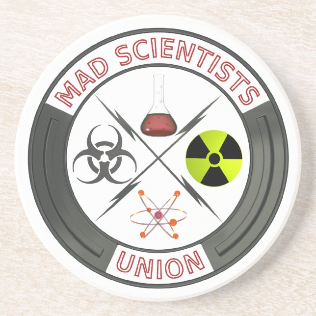 Mad Scientist Union Coaster (Front)