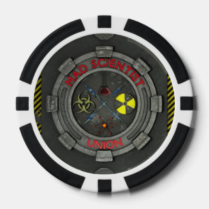Mad Scientist Union Poker Chips