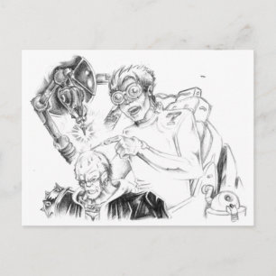 Mad Skillustrator post cards