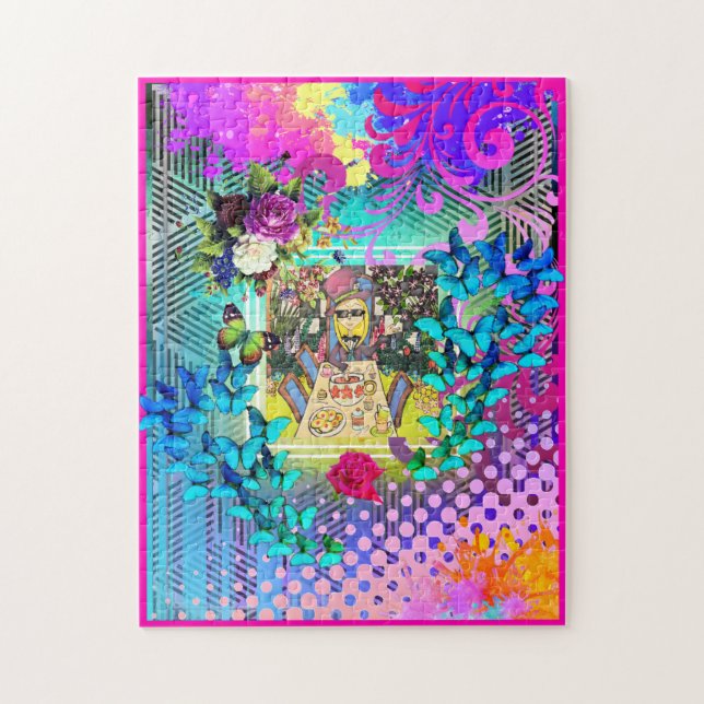 Mad Tea Party Jigsaw Puzzle (Vertical)