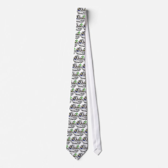 Mad Tea Party Tie (Front)