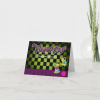 MAD TEA PARTY Whimsical Wonderland Thank you Card