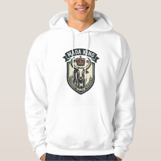 MADA KING | Malagasy Zebu Madagascar T-Shirt Hoodie