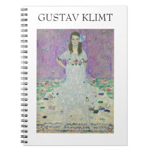 Mäda Primavesi by Gustav Klimt Notebook