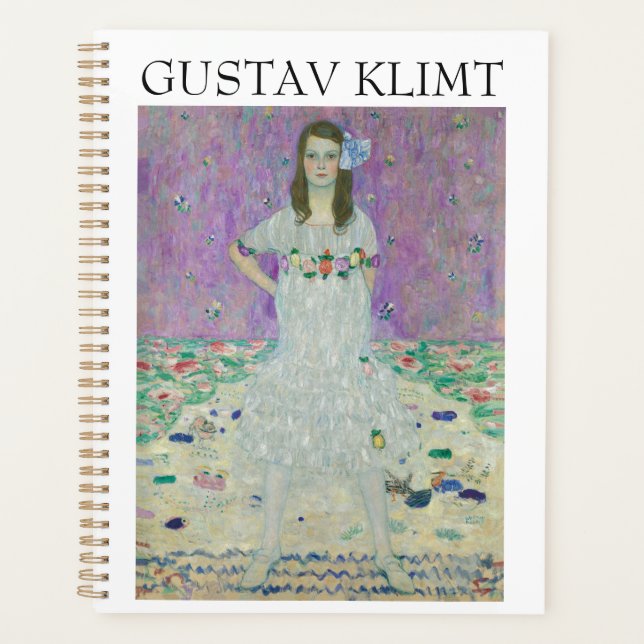 Mäda Primavesi by Gustav Klimt Planner (Front)