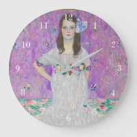 Mada Primavesi Gustav Klimt Purple Girl Portrait