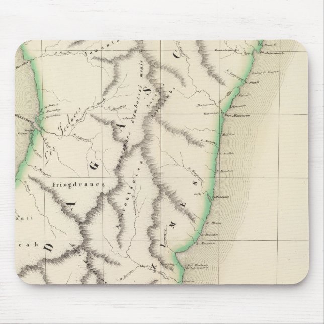 Madagascar Africa 56 Mouse Pad (Front)