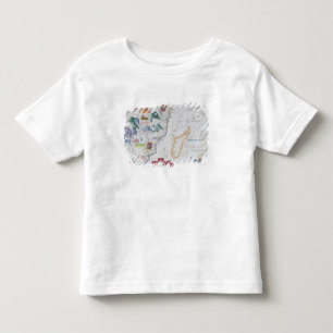 Madagascar and East African Coastline Toddler T-Shirt