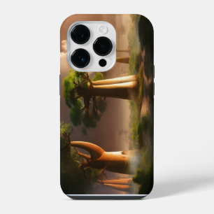 Madagascar Baobab Forest Fantasy iPhone 14 Pro Case