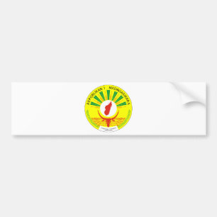 Madagascar coat of arms bumper sticker