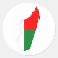 madagascar country flag map shape symbol