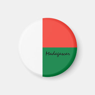 Madagascar flag & African - travel/sports fans Magnet