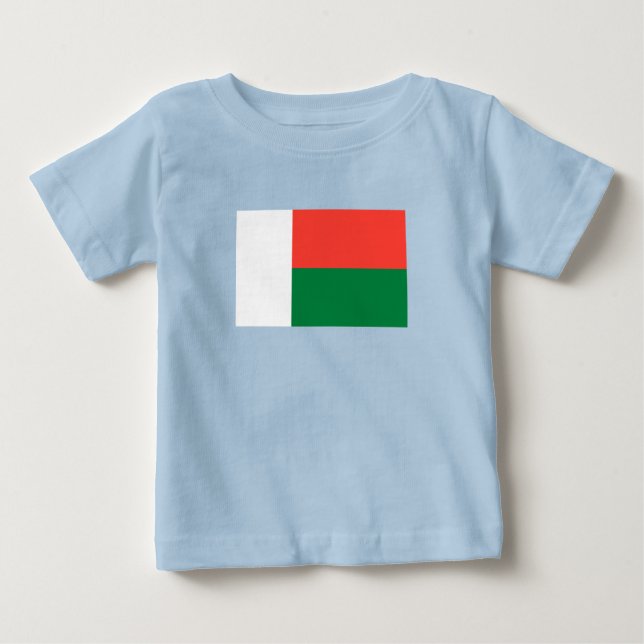 Madagascar Flag Baby T-Shirt (Front)