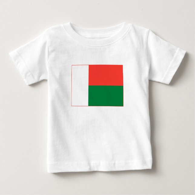 Madagascar Flag Baby T-Shirt (Front)