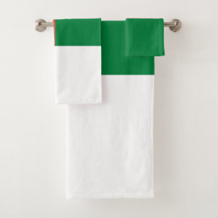 Madagascar Flag Bath Towel Set