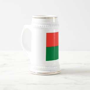 Madagascar Flag Beer Stein