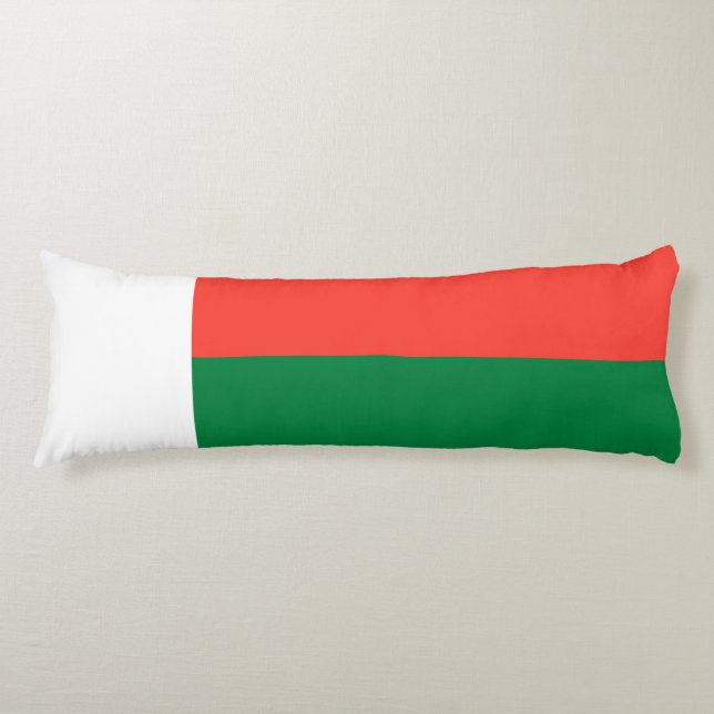 Madagascar flag body cushion (Front)