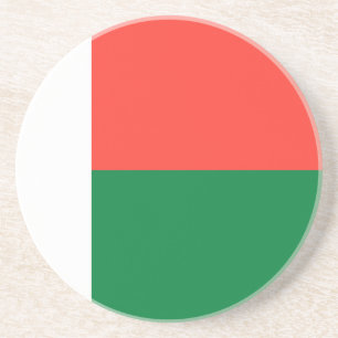 Madagascar flag coaster