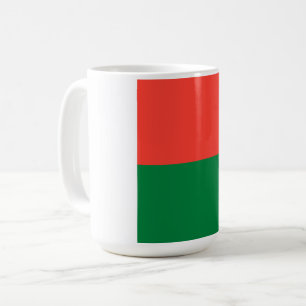 Madagascar flag coffee mug