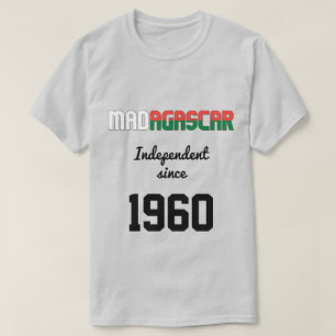 Madagascar Flag Independence Celebration T-Shirt