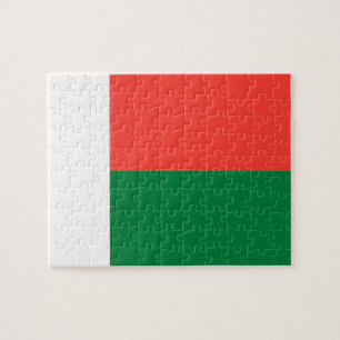Madagascar flag jigsaw puzzle
