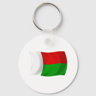 Madagascar Flag Keychain