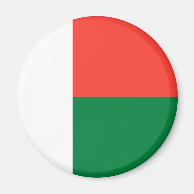 Madagascar Flag Magnet (Front)