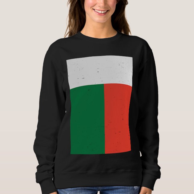 Madagascar Flag Malagasy Pride Sweatshirt (Front)