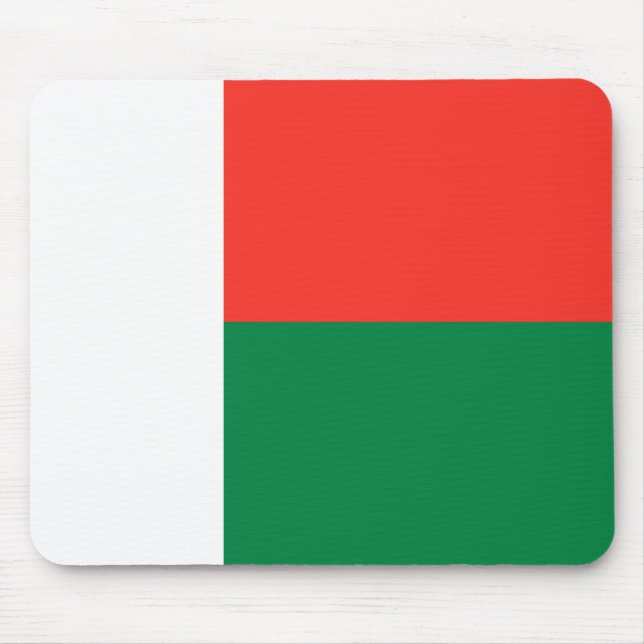 Madagascar Flag Mousepad (Front)