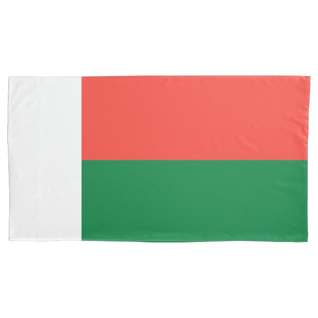 Madagascar flag pillowcase (Front)