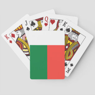 Madagascar Flag Playing Cards