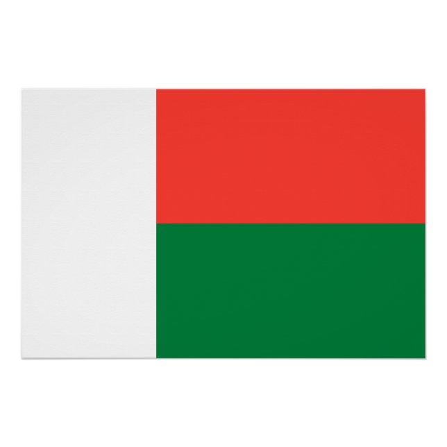 Madagascar Flag Poster (Front)