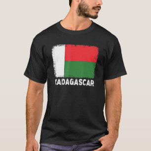 Madagascar Flag   Support Malagasy People Women Me T-Shirt