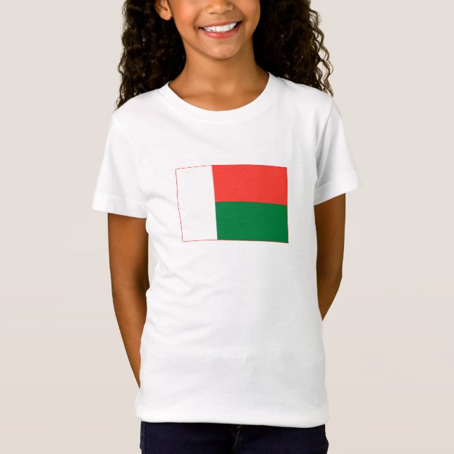 Madagascar Flag T-Shirt (Front)
