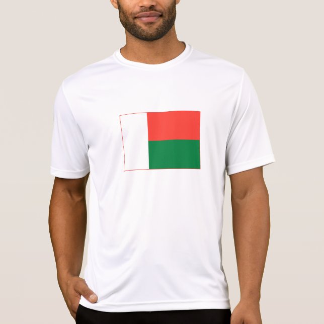 Madagascar Flag T-Shirt (Front)