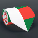 Madagascar Flag Tie<br><div class="desc">Patriotic flag of Madagascar.</div>