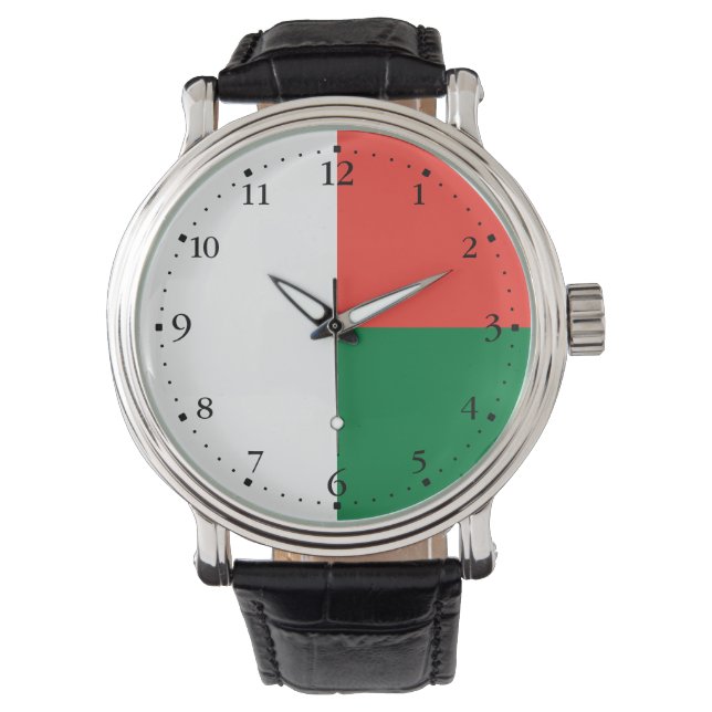 Madagascar Flag Watch (Front)