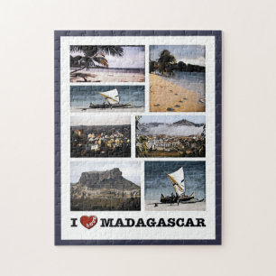 Madagascar I Love - Mosaic - Jigsaw Puzzle